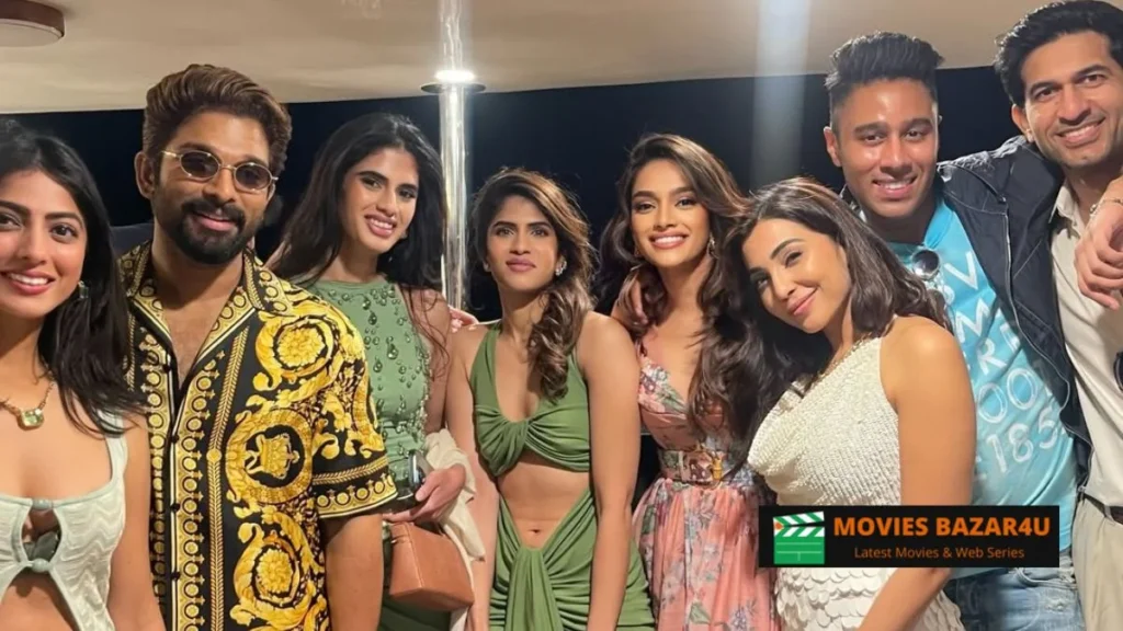 Allu Arjun supporting brother Sirish at pre-wedding shoot in Dubai