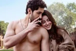 Ananya Panday and Lakshya in a romantic pose from Chand Mera Dil title track