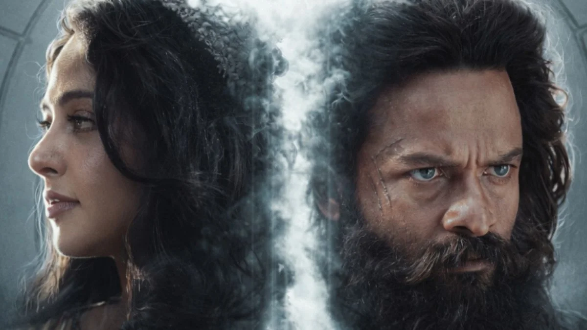 Anushka Shetty intense dark look in Kathanar The Wild Sorcerer trailer scene