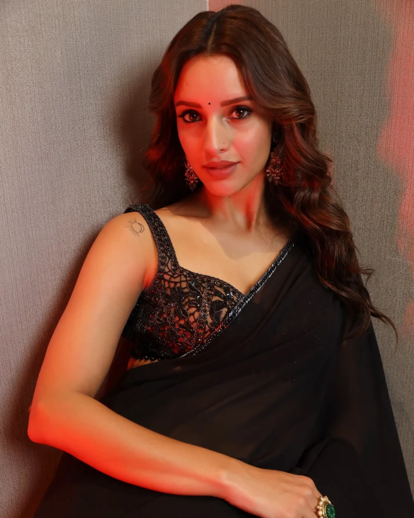 Triptii Dimri Traditional Saree Fashion Style