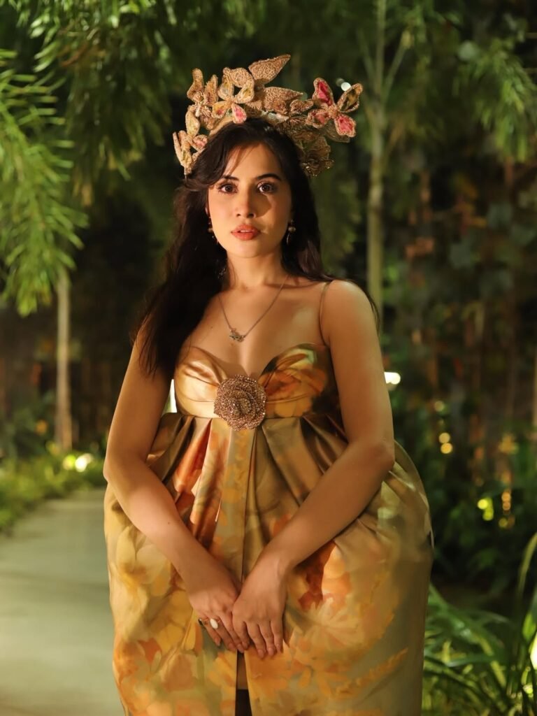 Urfi Javed Quirky and Bold Fashion Outfit