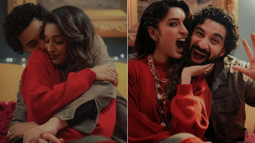 Raghav Juyal and Niharika NM scene from Bhai Tera Star Hai trailer