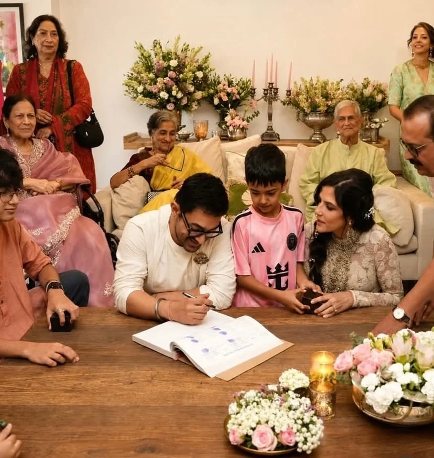 Aamir Khan Weds Gauri Spratt wedding