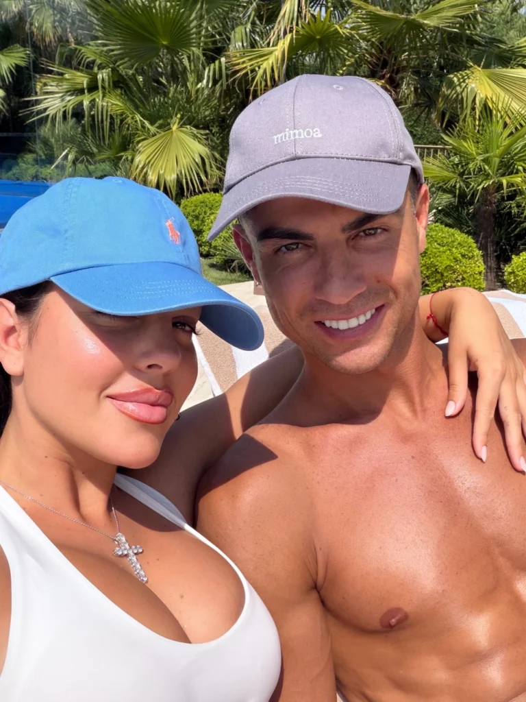 Georgina Rodríguez and Cristiano Ronaldo