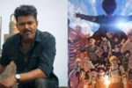 Thalapathy Vijay Jana Nayagan and Attack on Titan movie release posters collage