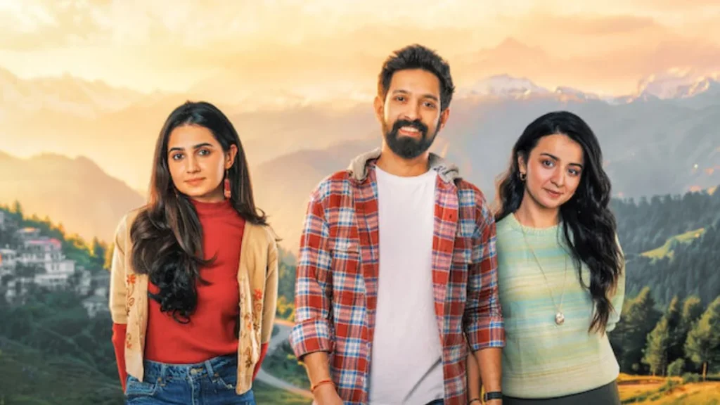 Vikrant Massey and Vedika Pinto in Netflix romantic drama series Musafir Cafe