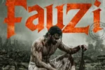 Official poster of Prabhas movie Fauzi highlighting the release date announcement.