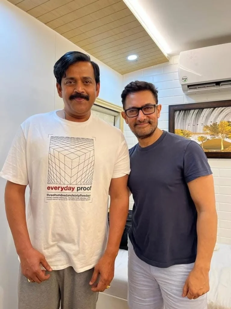 ravi kishan with amir khan